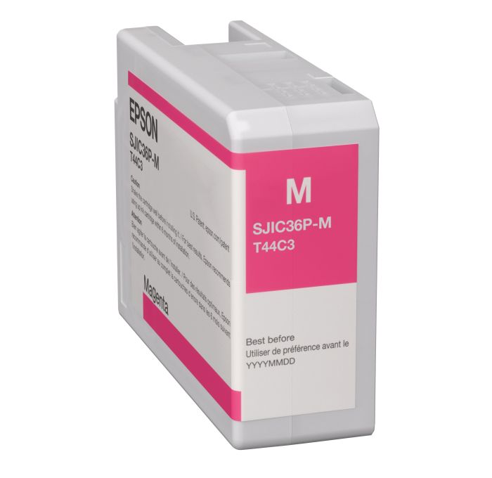 Epson SJIC36P-M Magenta Ink Cartridge - (C13T44C340)