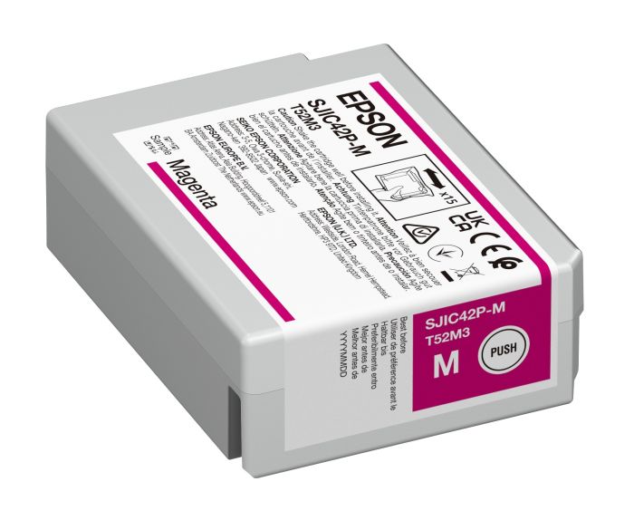 Epson SJIC42P-M Magenta Ink Cartridge - (C13T52M340)