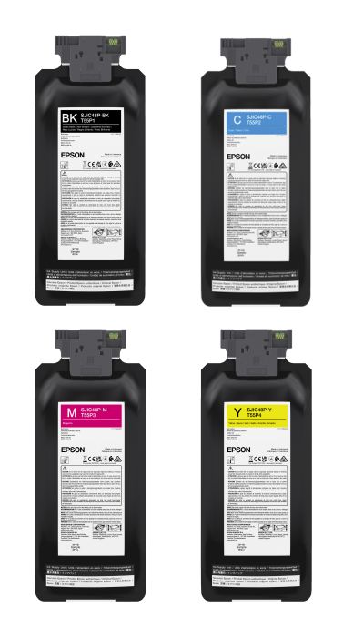 Epson C13T55P 4 Colour Ink Cartridge Multipack - (SJIC48P-BK/C/M/Y)