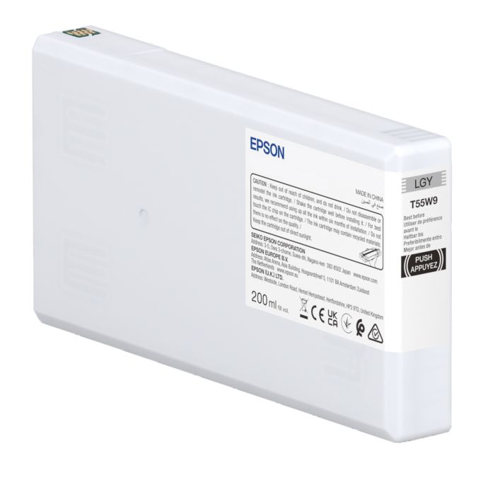 Epson T55W9 Light Grey Ink Cartridge - (C13T55W900)