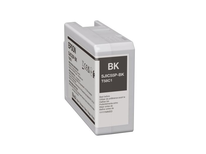 Epson C13T58C140 Black Ink Cartridge - (SJIC55(BK))