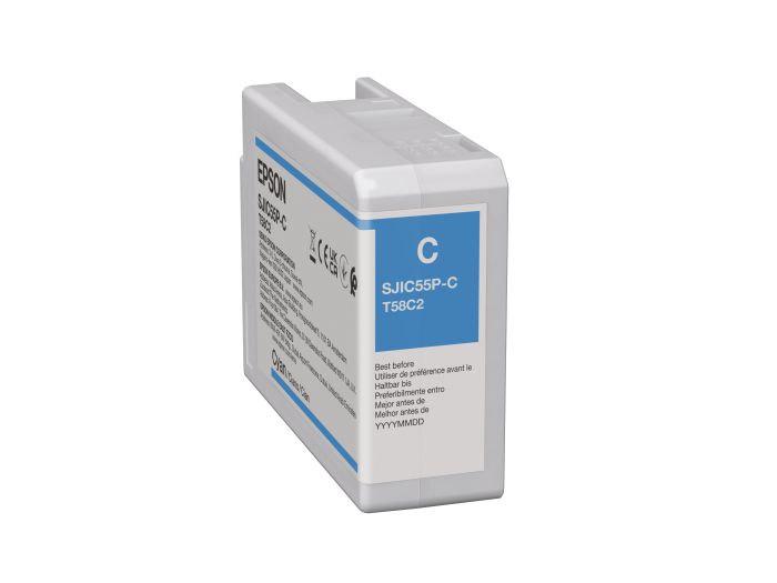 Epson C13T58C240 Cyan Ink Cartridge - (SJIC55(C))