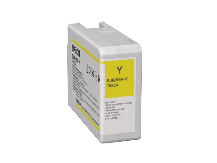 Epson C13T58C440 Yellow Ink Cartridge - (SJIC55(Y))