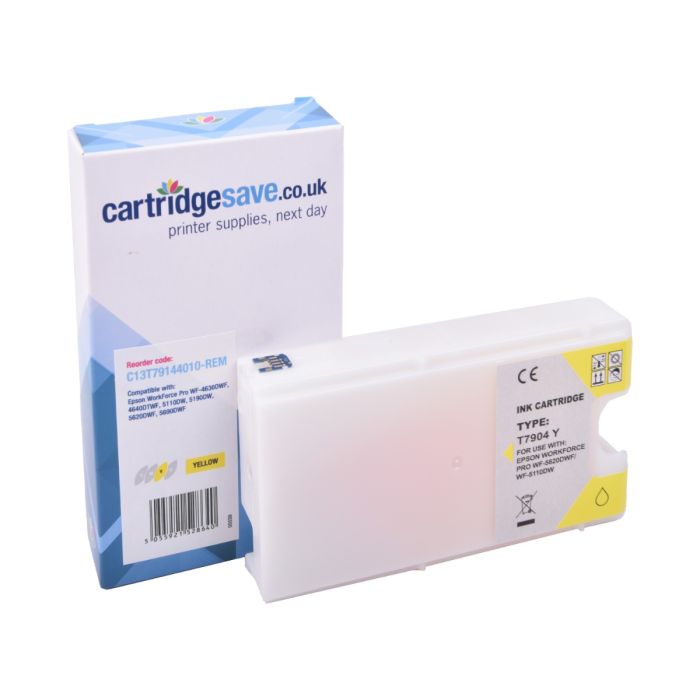 Compatible Epson 79 Yellow Ink Cartridge - (C13T79144010 Tower of Pisa)