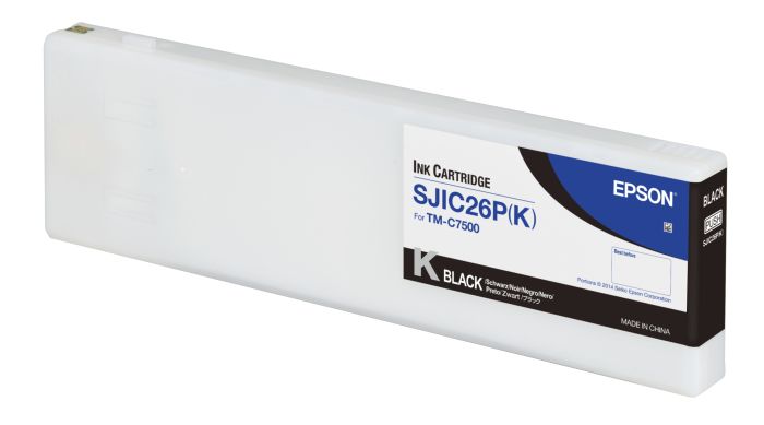 Epson SJIC26P(K) Black Ink Cartridge - (C33S020618)