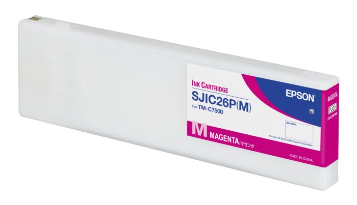 Epson SJIC26P(M) Magenta Ink Cartridge - (C33S020620)