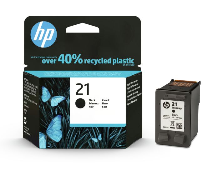 HP 21 Black Ink Cartridge - (C9351AE / HP 21 Cartridge)