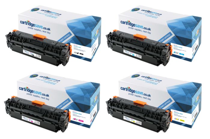 Compatible HP 304A 4 Colour Toner Cartridge Multipack