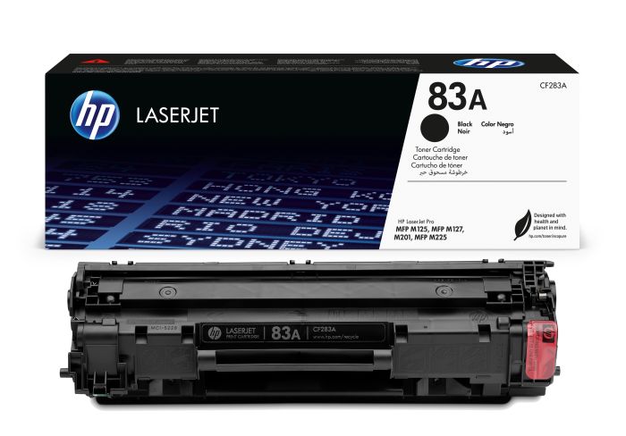 HP 83A Black Toner Cartridge - (CF283A)