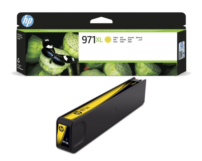 HP 971XL High Capacity Yellow Ink Cartridge - (CN628AE)