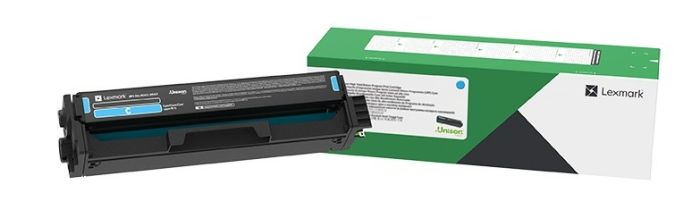 Lexmark 20N20C0 Cyan Return Programme Toner Cartridge - (20N20C0)