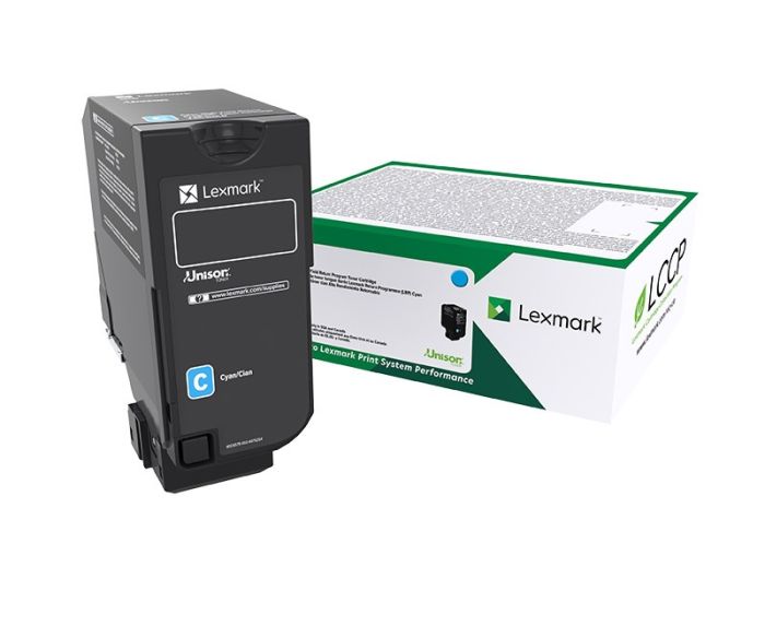 Lexmark 75B20C0 Cyan Return Program Toner Cartridge