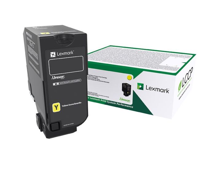 Lexmark 75B20Y0 Yellow Return Program Toner Cartridge