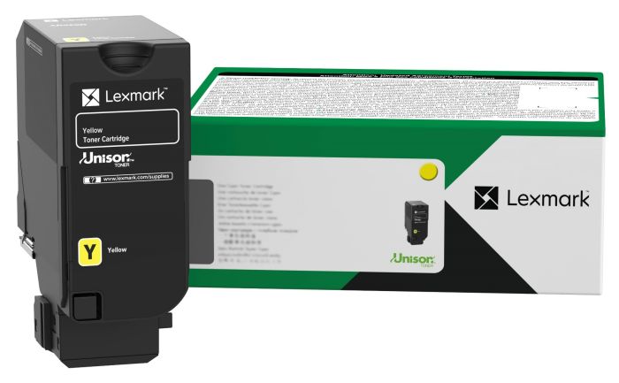 Lexmark 71C2HY0 High Capacity Yellow Return Programme Toner Cartridge