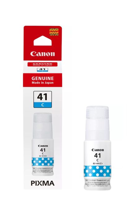 Canon GI-41C Cyan High Capacity Ink Bottle - (4543C001)