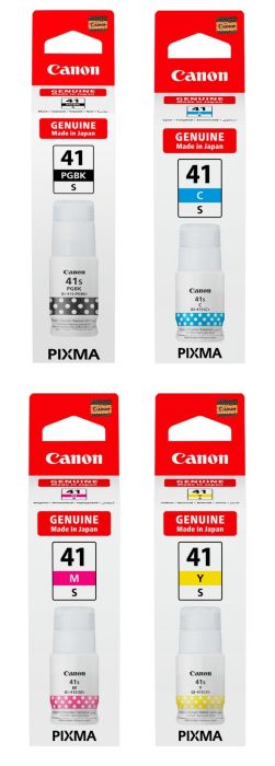 Canon GI-41S 4 Colour Ink Bottle Multipack