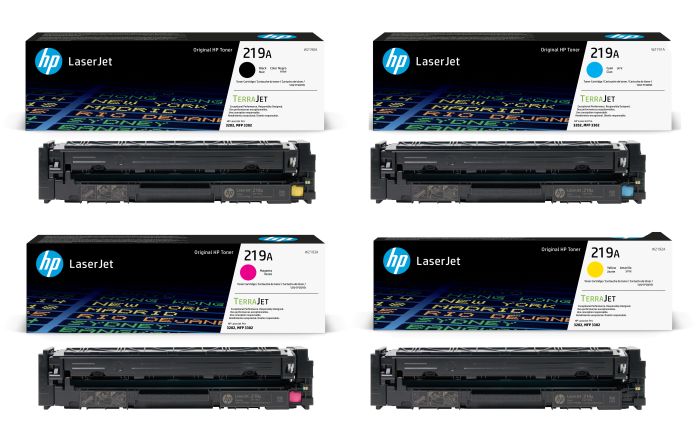 HP 219A 4 Colour Toner Cartridge Multipack