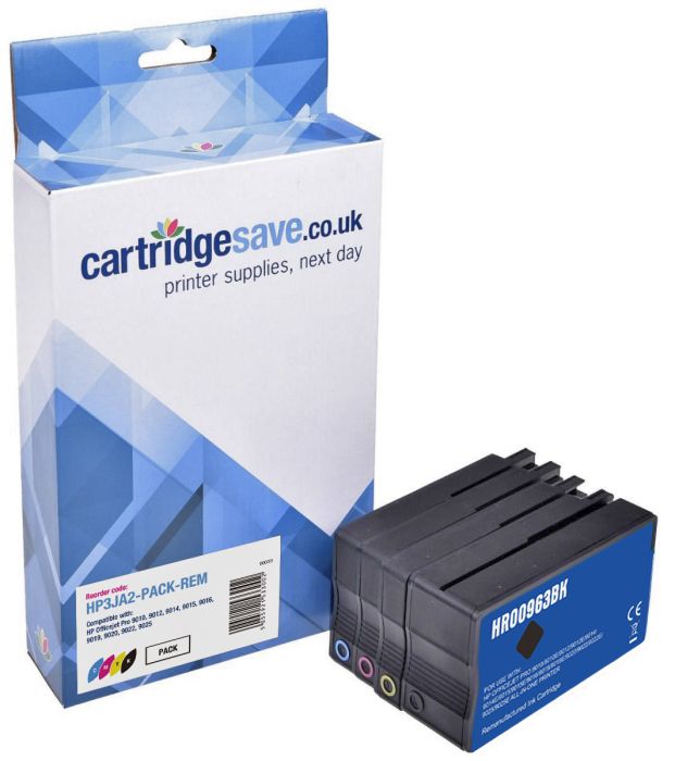 Compatible HP 963 4 Colour Ink Cartridge Multipack (6ZC70AE)