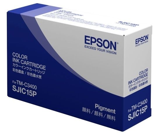 Epson SJIC15P Tri-Colour Ink Cartridge - (C33S020464)