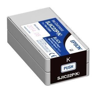 Epson SJIC22P (K) Black Ink Cartridge - (C33S020601)