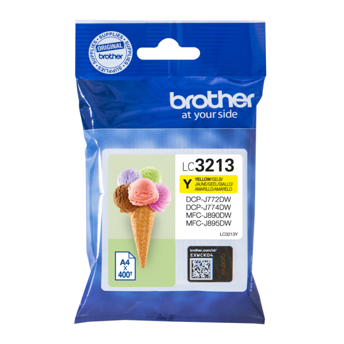 Brother LC3213Y High Capacity Yellow Ink Cartridge