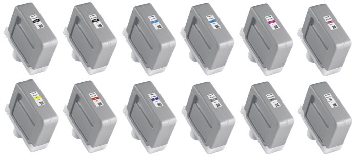 Canon PFI-1300 12 Colour Ink Cartridge High Capacity Multipack