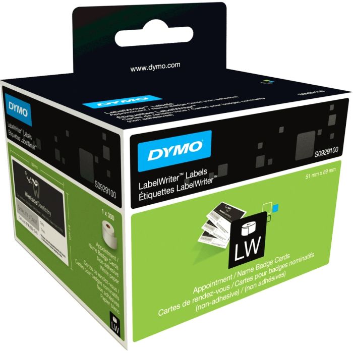 DYMO Relief Adhesive Labels – Black, Made In Italy – For Boxes, Mail, Cabinets, Intercoms