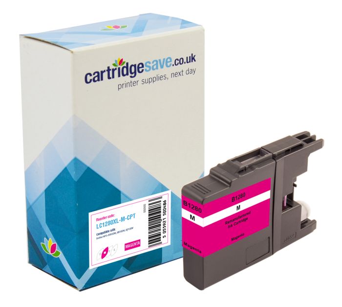 Compatible Brother LC1280XL-M High Capacity Magenta Ink Cartridge