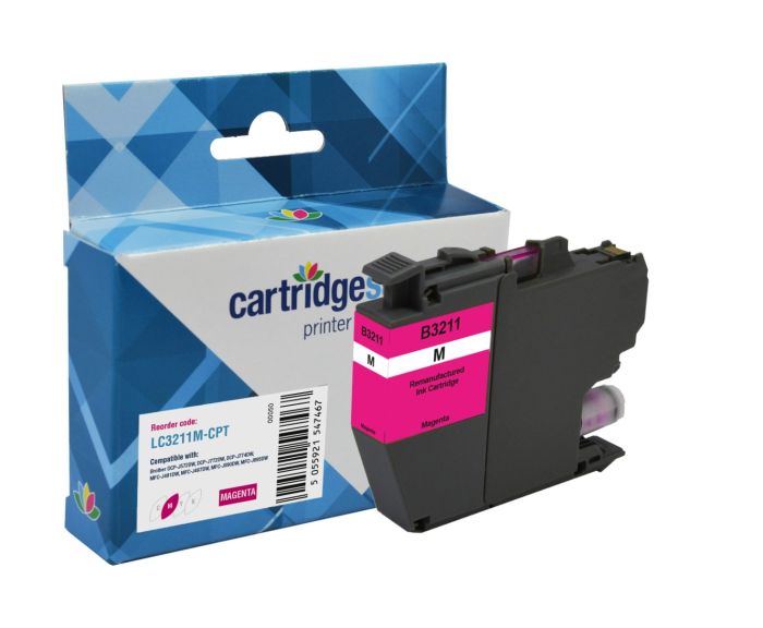 Compatible Brother LC3211M Magenta Ink Cartridge
