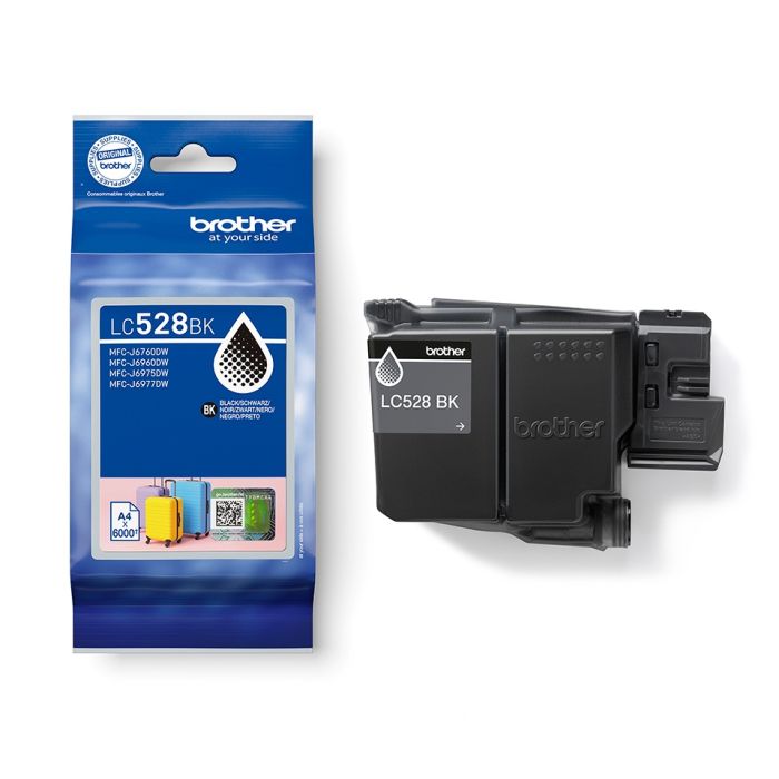 Brother LC-528BK Extra High Capacity Black Ink Cartridge