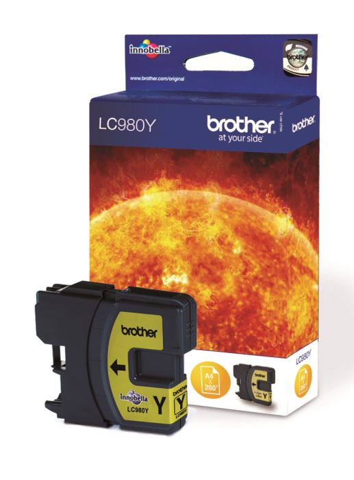 Brother LC980Y Yellow Ink Cartridge