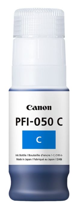 Canon PFI-050C Cyan Ink Bottle - (5699C001)