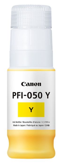 Canon PFI-050Y Yellow Ink Bottle - (5701C001)