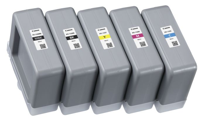 Canon PFI-110 5 Colour Ink Cartridge Multipack