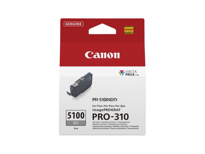 Canon PFI-5100GY Grey Ink Cartridge - (6959C001)