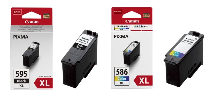 Canon High Capacity PG-595XL / CL-586XL Ink Cartridge Multipack 