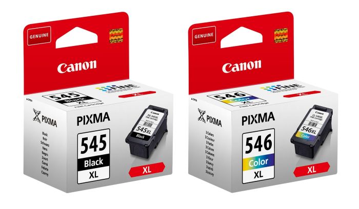 Canon PG-545XL & CL-546XL High Capacity Black & Tri-Colour Ink Multipack