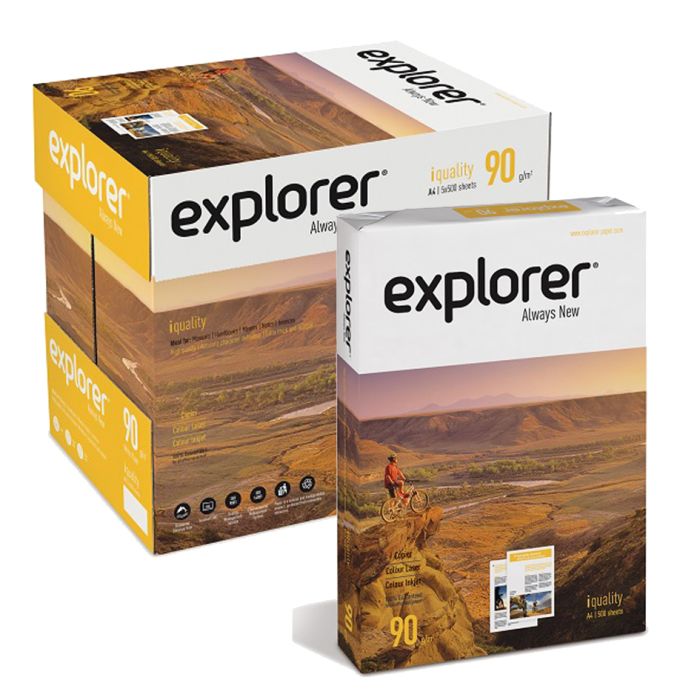 Cartridge Save A4 90gsm Printer Paper - 5 Reams - 2,500 Sheets White Copy Paper