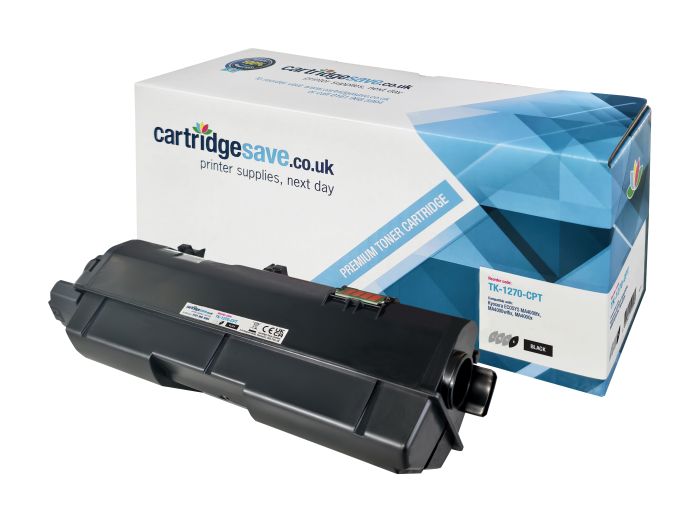 Compatible Kyocera TK-1270 Black Toner Cartridge - (1T0C140NL0)