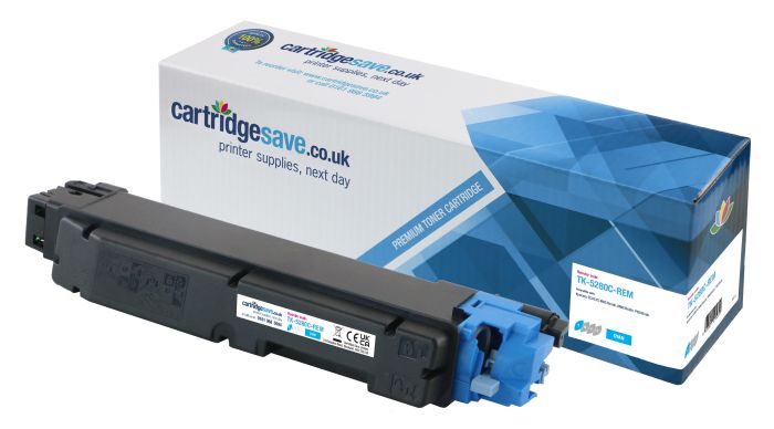 Compatible Kyocera TK-5280C Cyan Toner Cartridge - (1T02TWCNL0)
