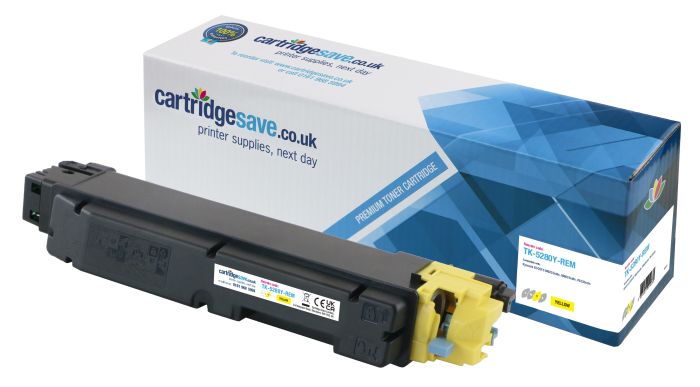 Compatible Kyocera TK-5280Y Yellow Toner Cartridge - (1T02TWANL0)
