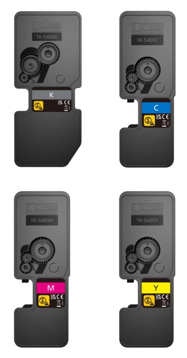 Kyocera TK-5480 4 Colour Toner Cartridge Multipack