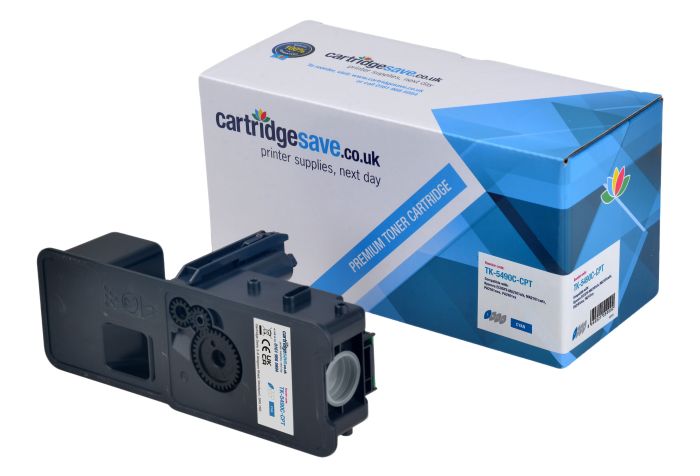 Compatible Kyocera TK-5490C High Capacity Cyan Toner Cartridge - (1T0C22CNL1)