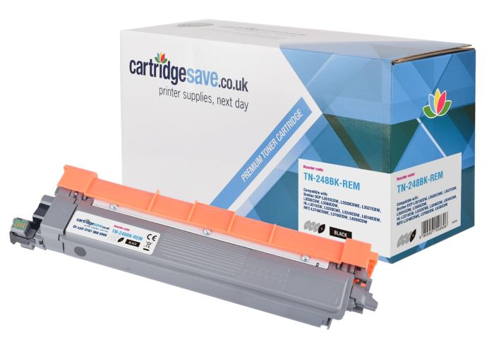 Compatible Brother Black TN-248BK Toner Cartridge