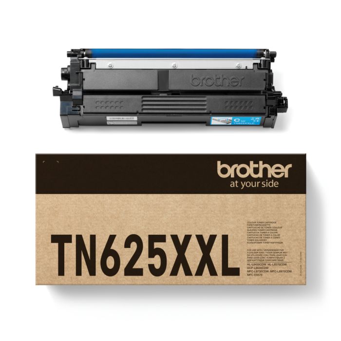 Brother TN-625XXLC Extra High Capacity Cyan Toner Cartridge