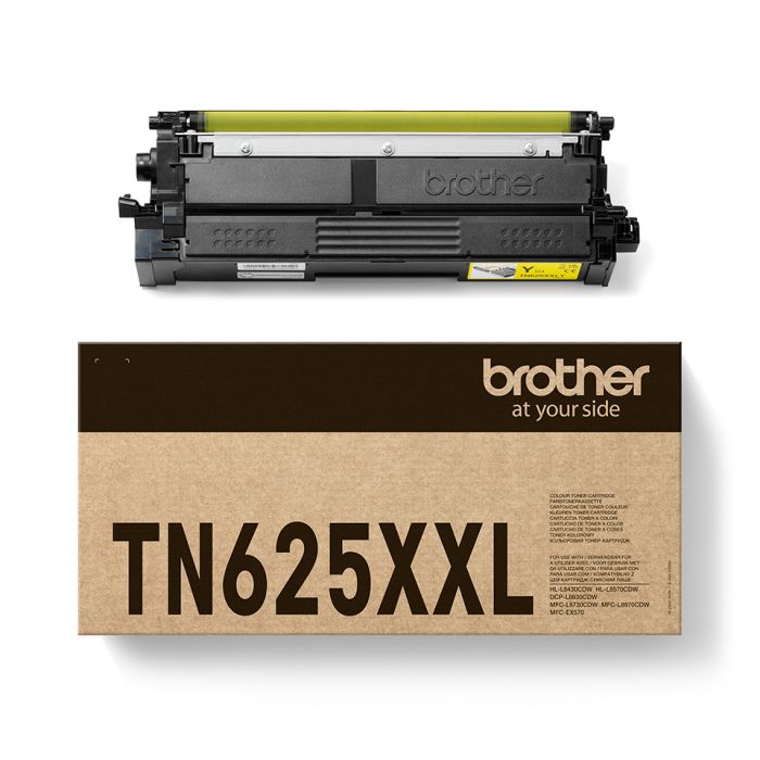 Brother TN-625XXLY Extra High Capacity Yellow Toner Cartridge