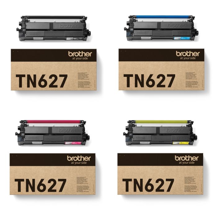 Brother TN-627 4 Colour Ultra High Capacity Toner Cartridge Multipack