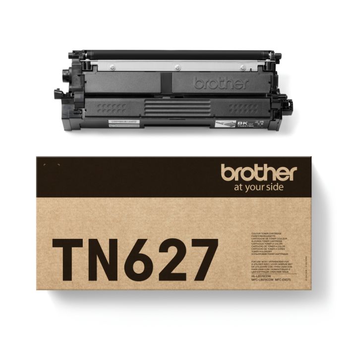 Brother TN-627BK Ultra High Capacity Black Toner Cartridge