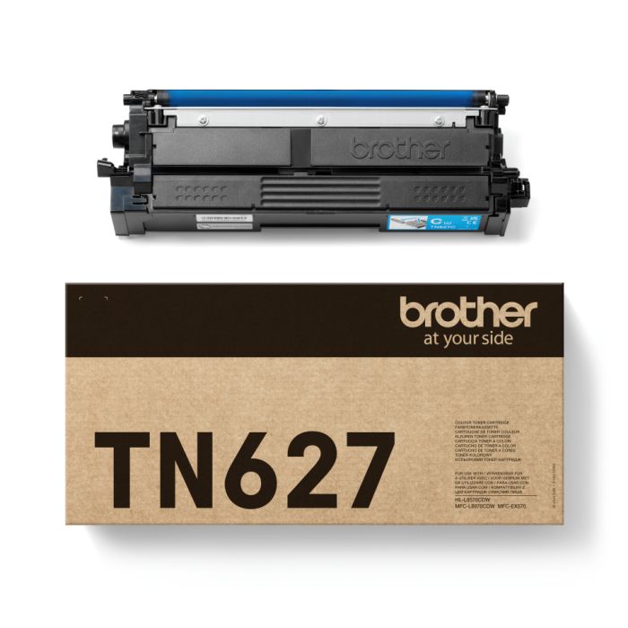 Brother TN-627C Cyan Toner Cartridge