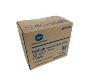 Konica Minolta TNP49C Cyan Toner Cartridge - (A95W450)